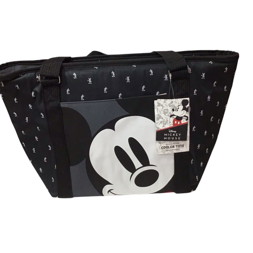 Disney Mickey Mouse Black Cooler Tote